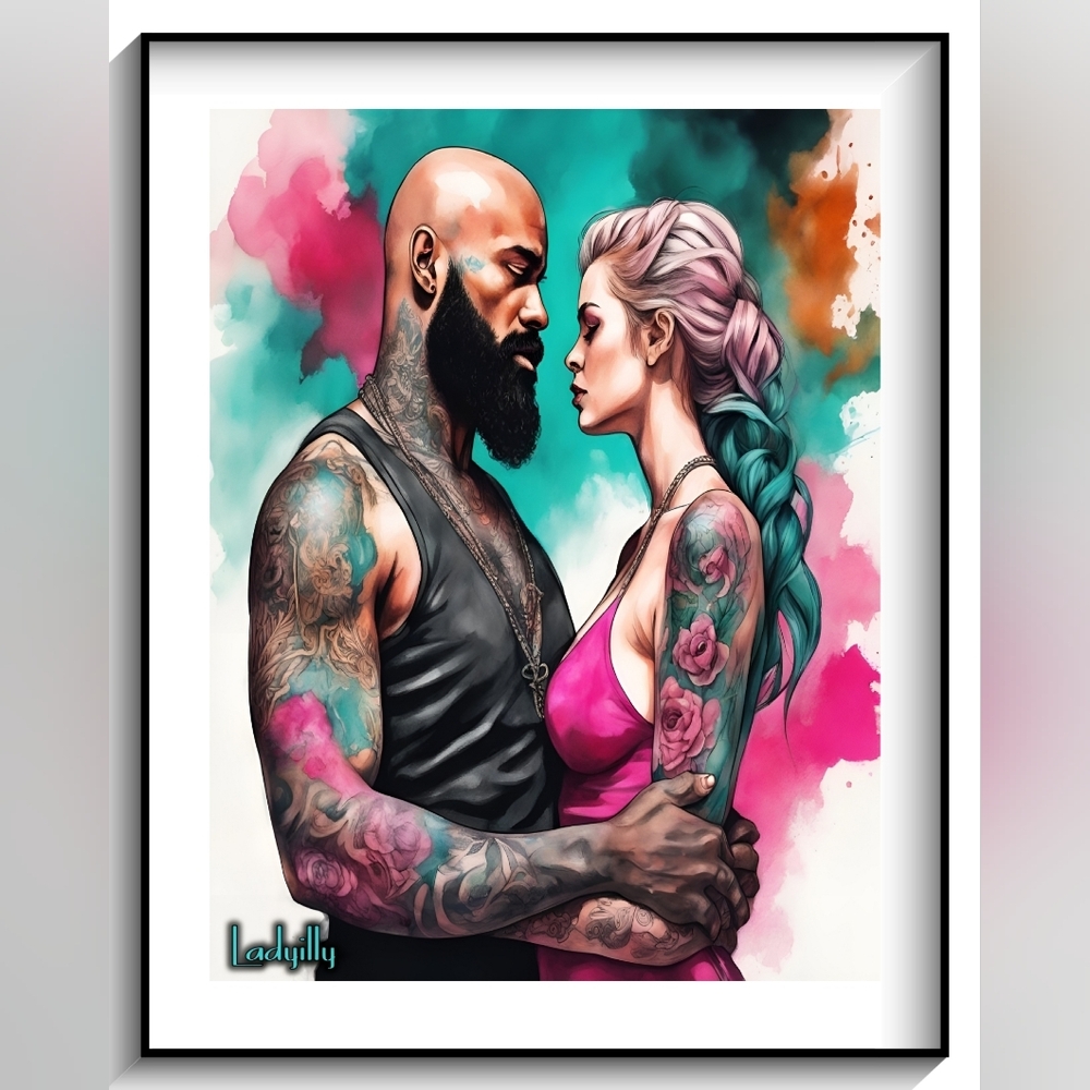 Ladyilly Luxx Framed Wall Art 8.5"×11"